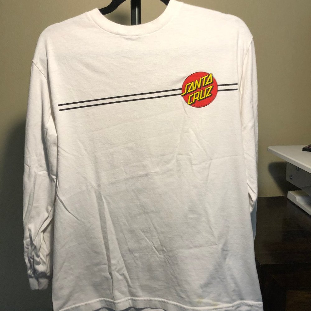 Santa Cruz Long Sleeve Classic Dot Tee